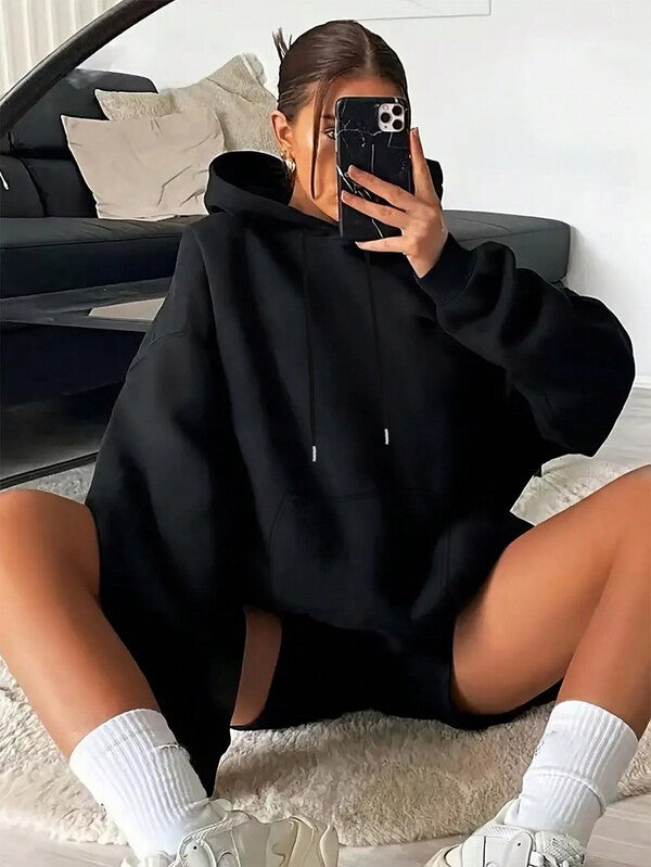 Moletom Com Capuz Estampa Oriental Nas Costas Streetwear