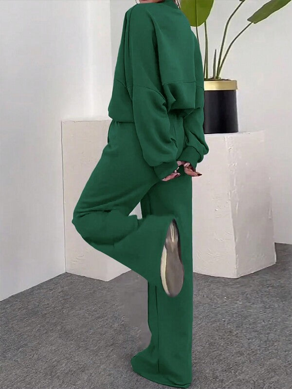 Moletom Cropped Com Zíper E Gola Alta