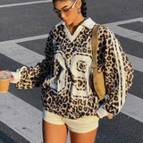 Moletom Gola Polo Animal Print Estilo College Casual