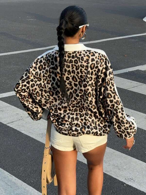 Moletom Gola Polo Animal Print Estilo College Casual