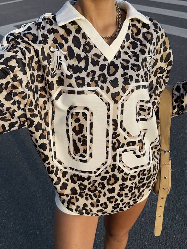 Moletom Gola Polo Animal Print Estilo College Casual