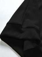 Moletom Cropped Com Capuz E Zíper Frontal Com Estampa De Asas