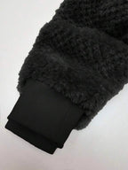 Moletom Teddy Com Capuz Peluciado Oversized Casual