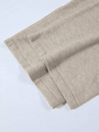 Conjunto Tricot Com Cardigan Cropped E Calça Pantalona Casual