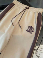Conjunto Moletom Com Blusa De Capuz Meio Zíper E Calça Jogger Casual