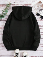 Moletom Com Capuz Zíper Frontal E Bolso Canguru