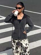 Moletom Com Capuz Com Estampa Nas Costas Streetwear