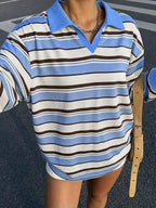 Moletom Gola Polo Com Estampa Listrada