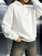 Moletom Oversized Com Capuz Básico