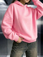Moletom Oversized Com Capuz Básico