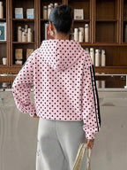 Moletom Com Capuz Animal Print Onça Minimalista Casual